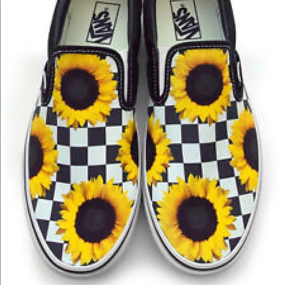 sunflower slip ons